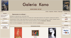 Desktop Screenshot of kano-art.pl